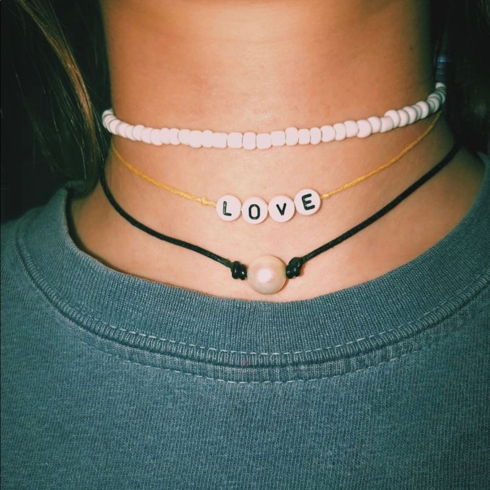 Vsco Necklace Set